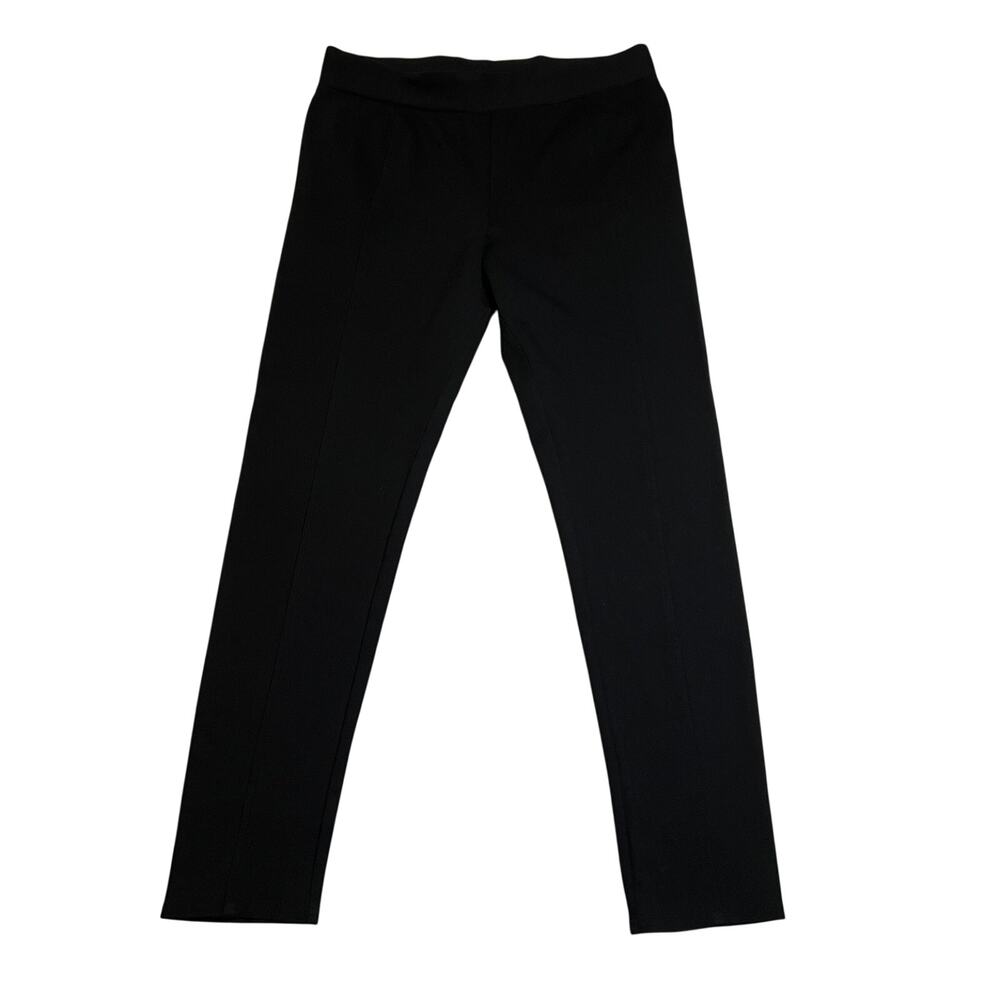INC International Concepts Black Slim Leg Ponte Pants